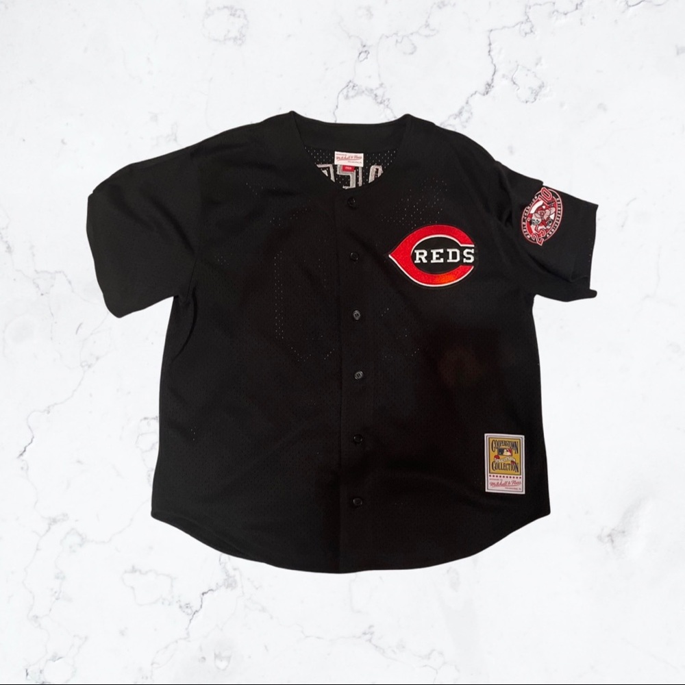 Mitchell & Ness Reds  25 10 World Champion Anniversary Jersey 🔥🔥🔥